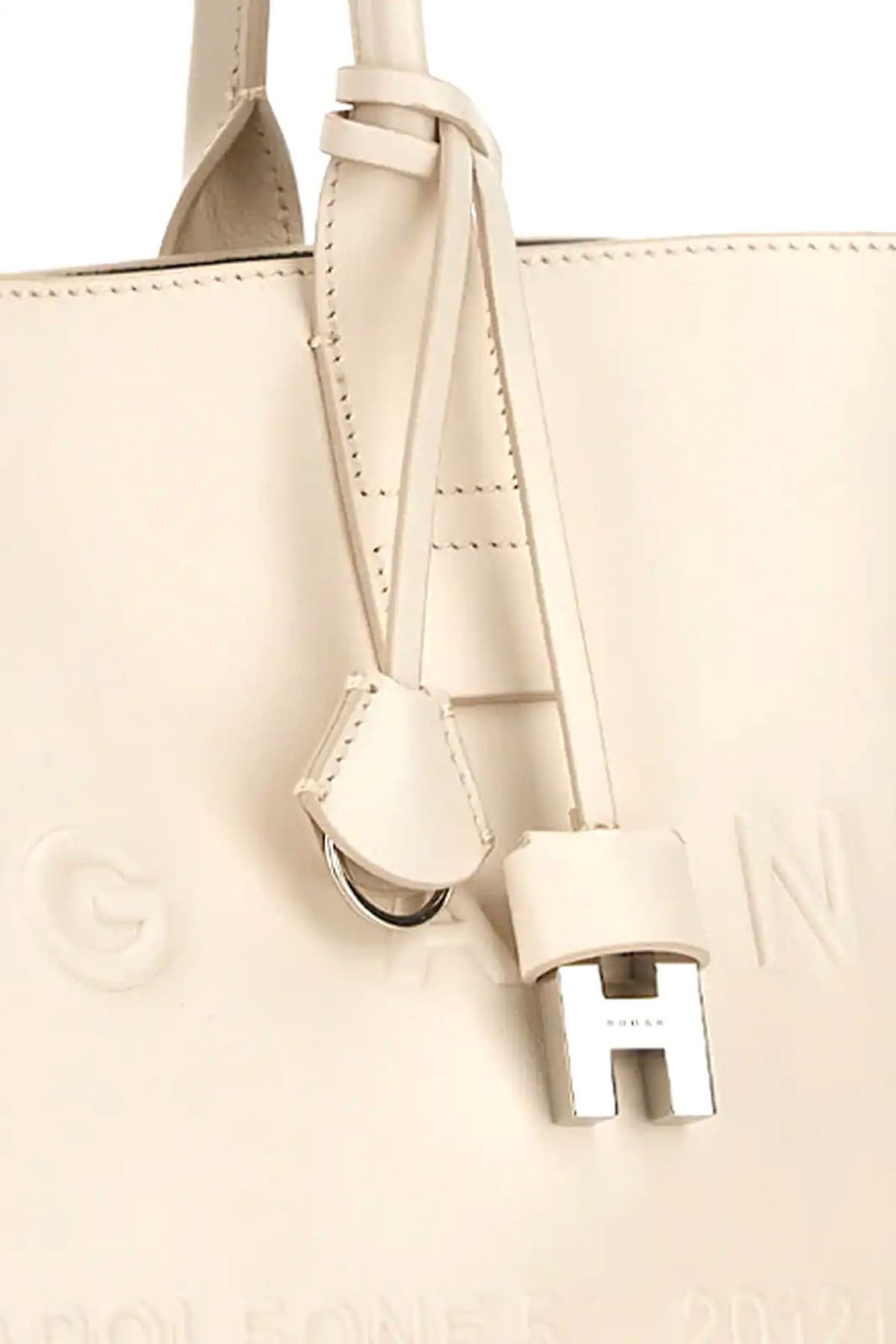 Women's Handbags Hogan White