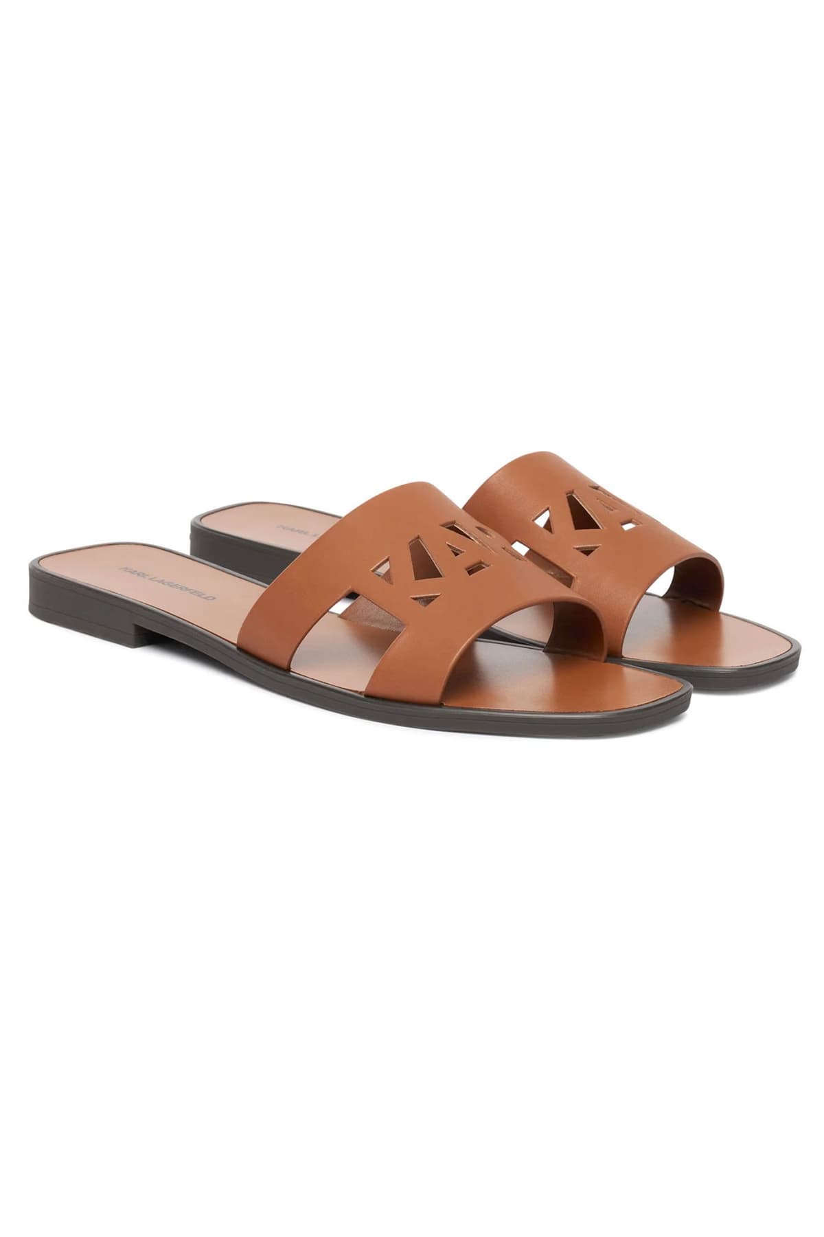 Women's Flip Flops Karl Lagerfeld Brown