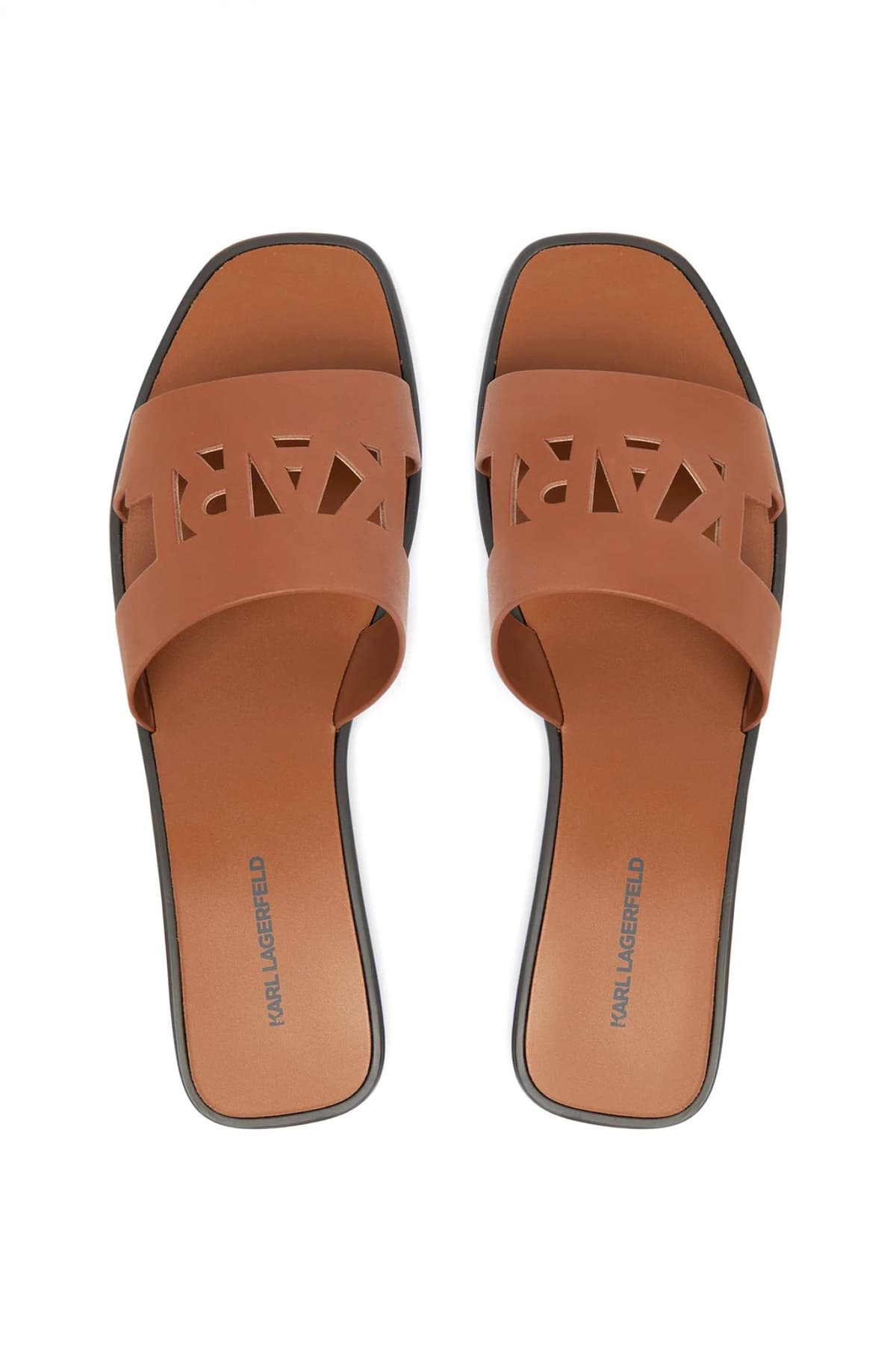 Women's Flip Flops Karl Lagerfeld Brown