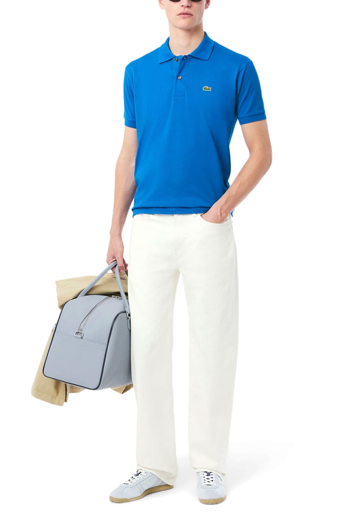 Men's Polo Shirts Lacoste Blue