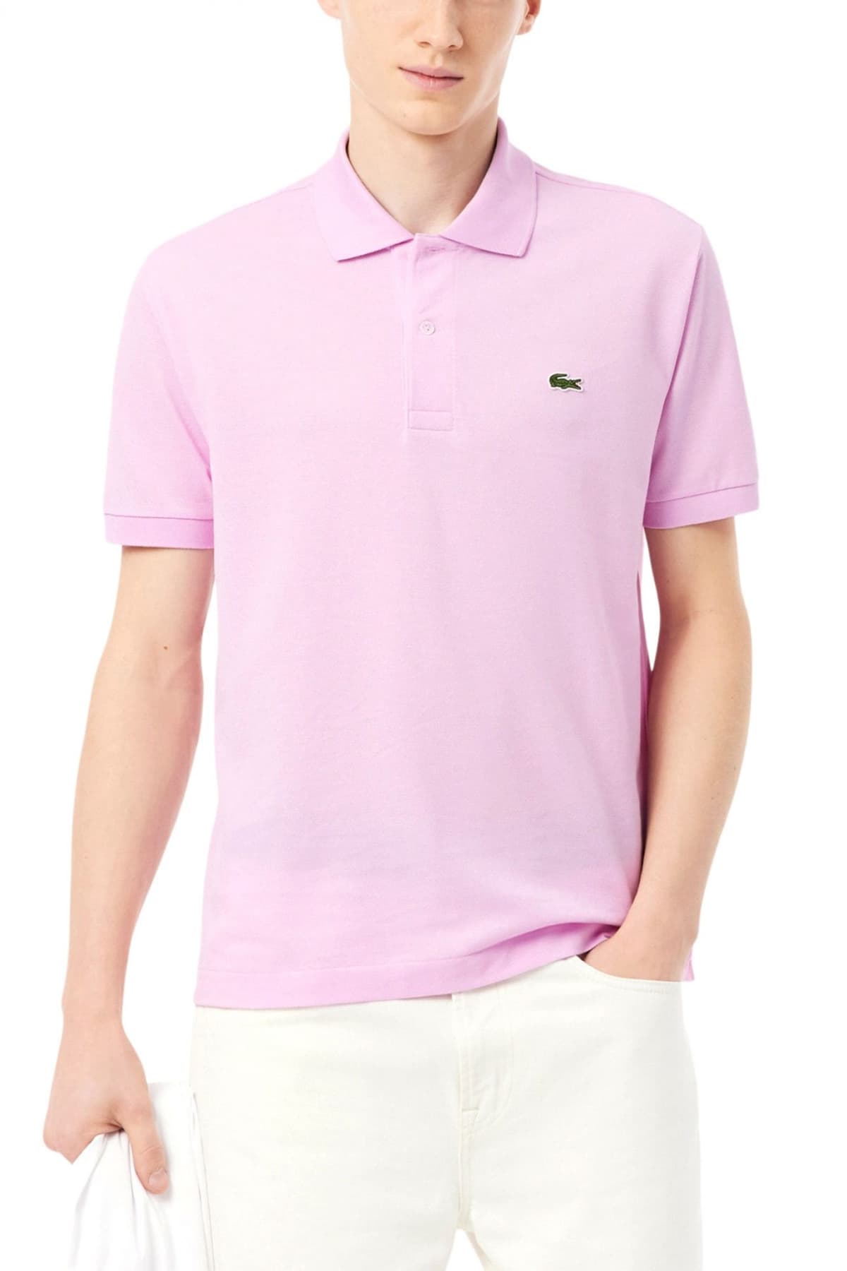 Men's Polo Shirts Lacoste Pink