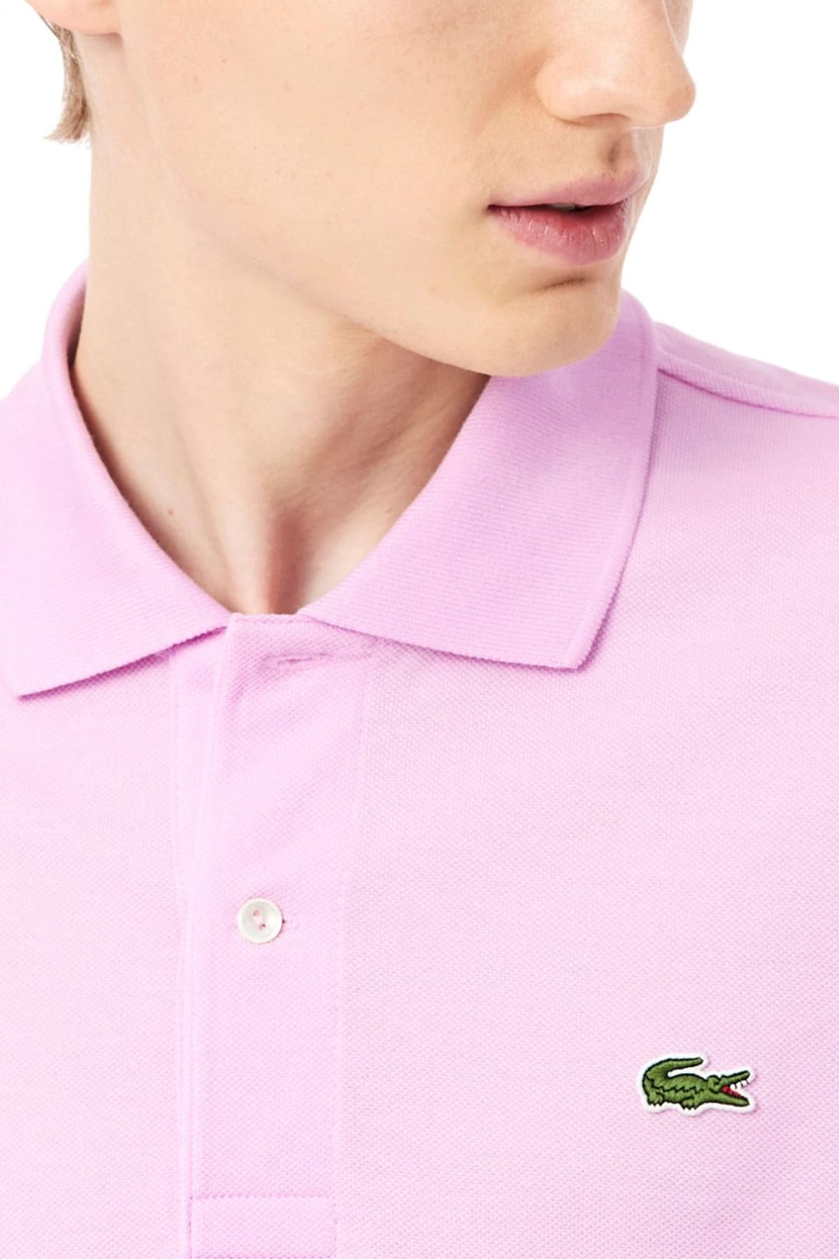 Men's Polo Shirts Lacoste Pink