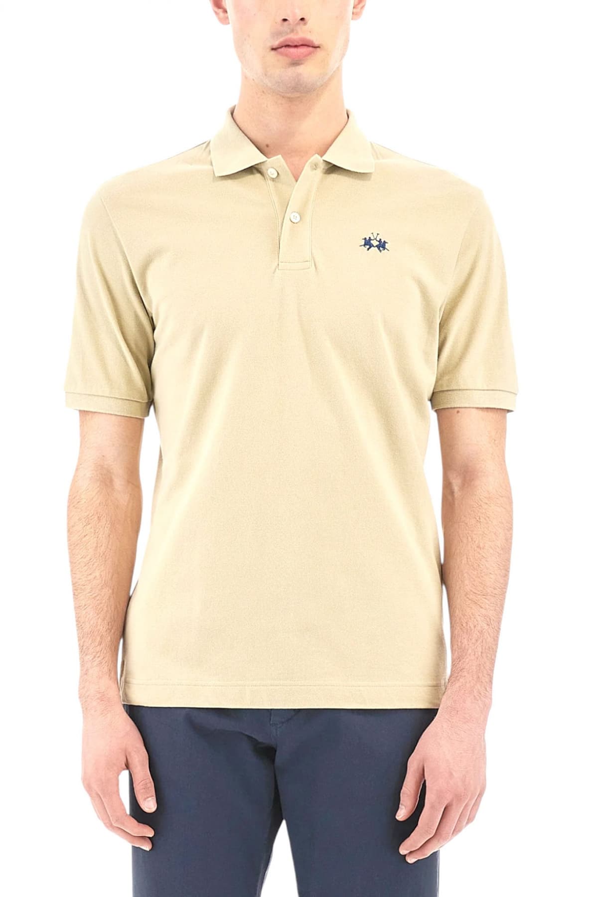 Men's Polo Shirts La Martina Beige