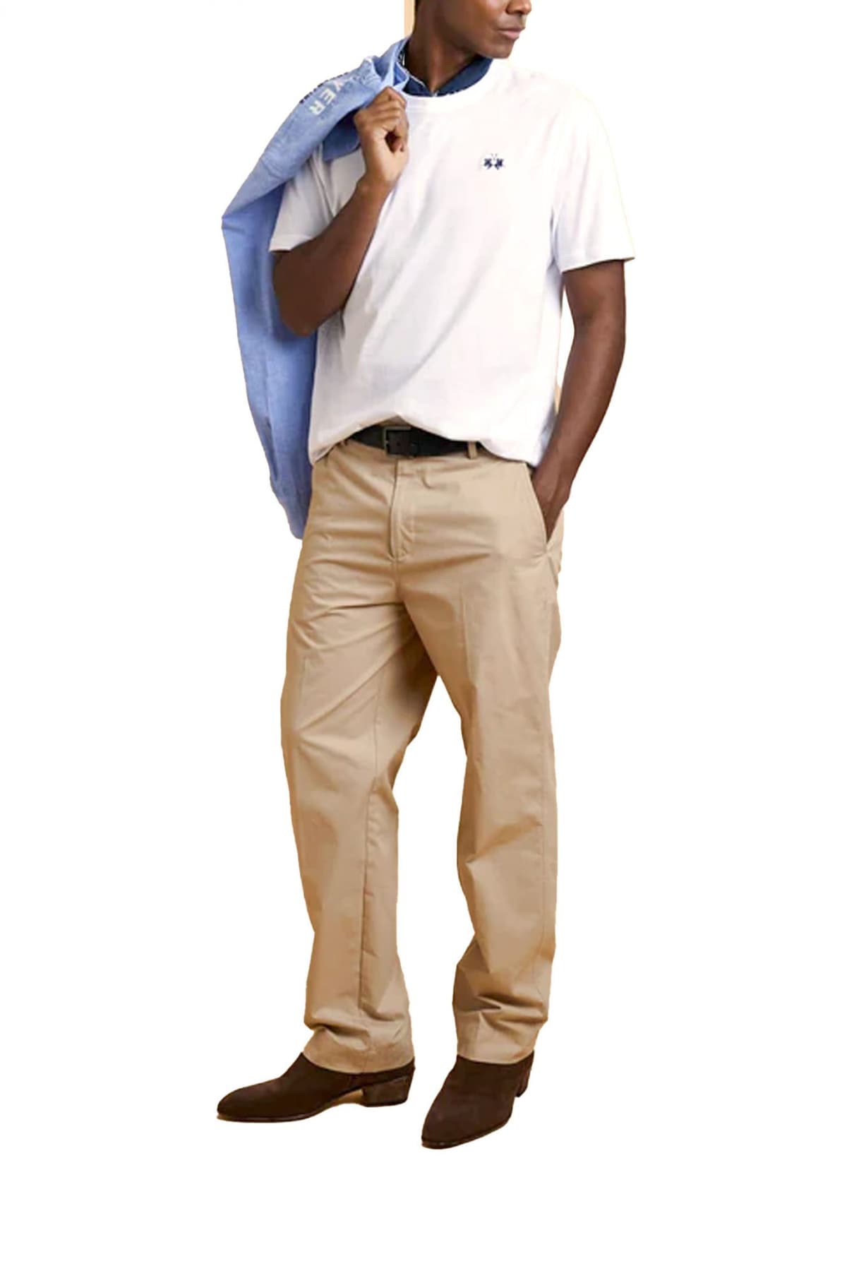 Men's T-Shirts La Martina White