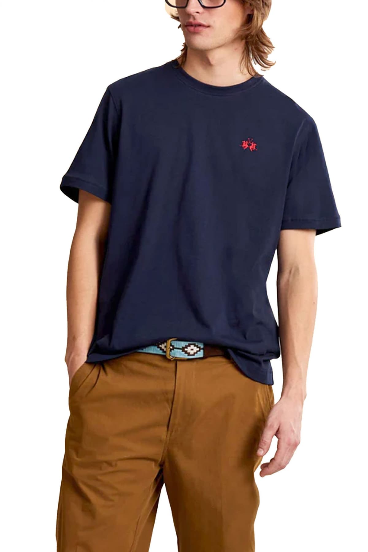 Men's T-Shirts La Martina Blue