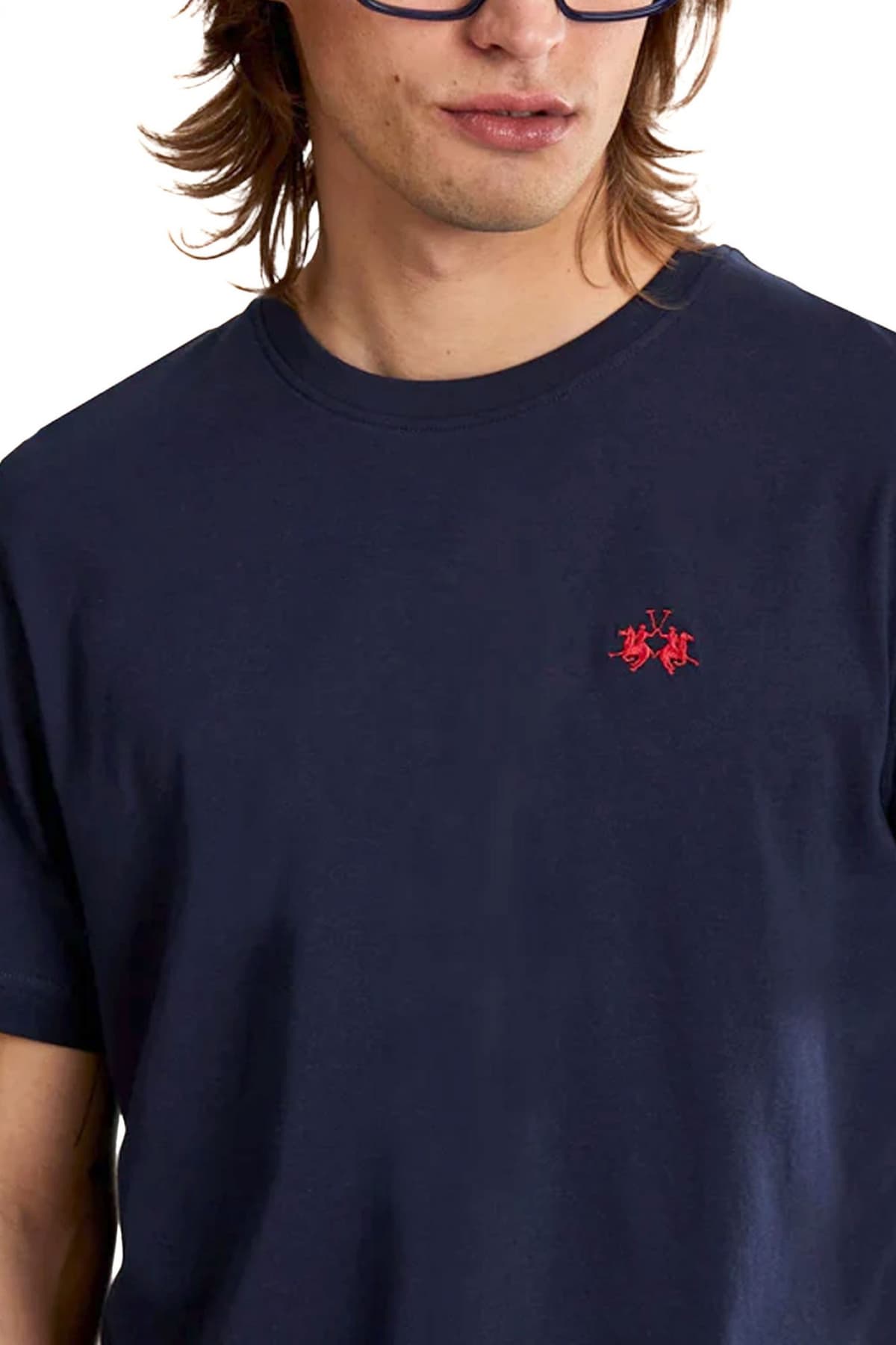 Men's T-Shirts La Martina Blue