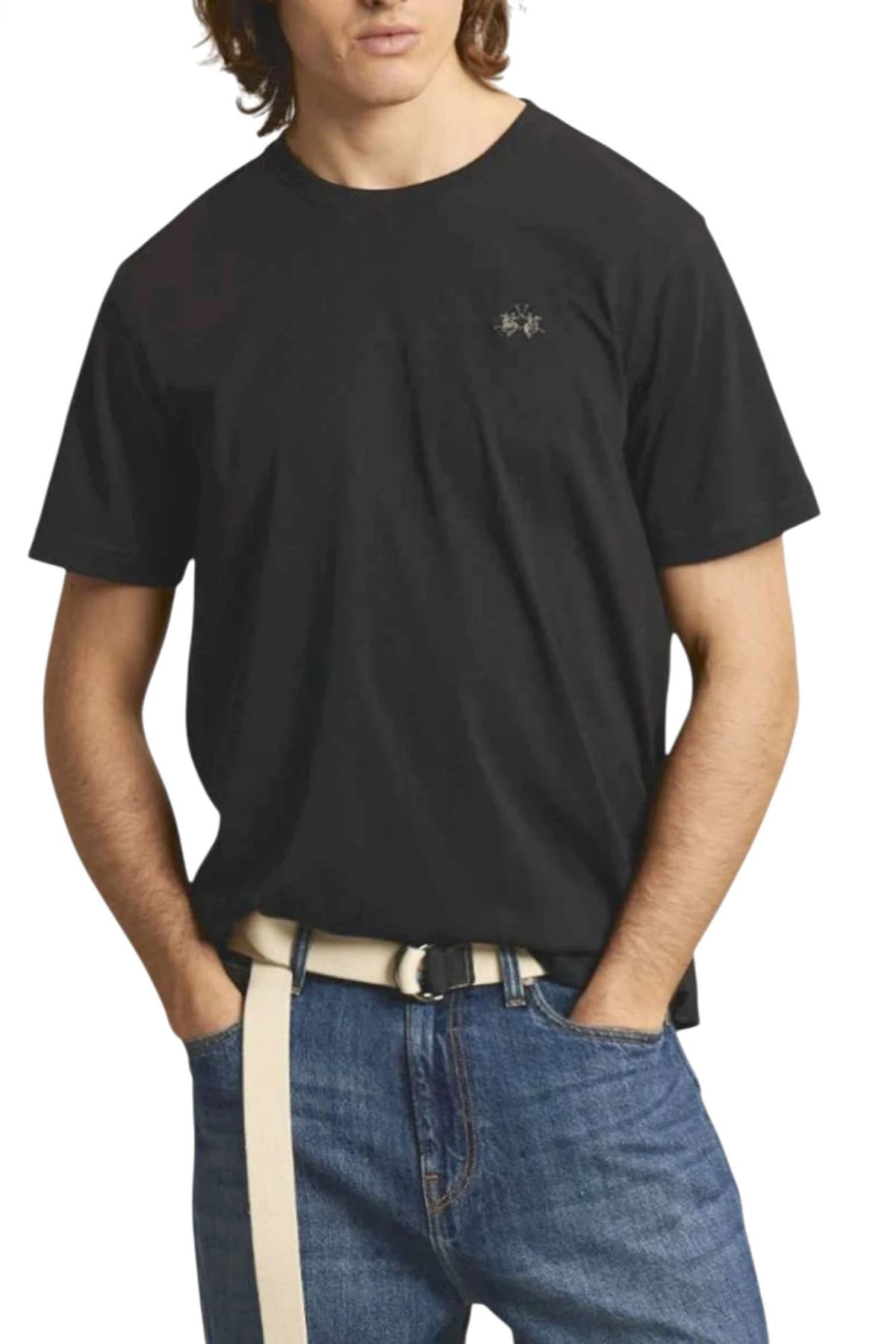 Men's T-Shirts La Martina Black