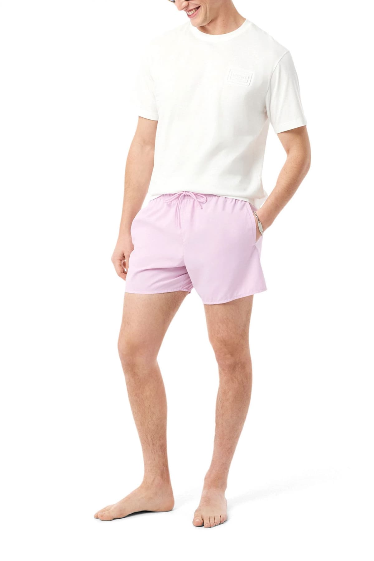 Men's Swimwear Lacoste Pink
