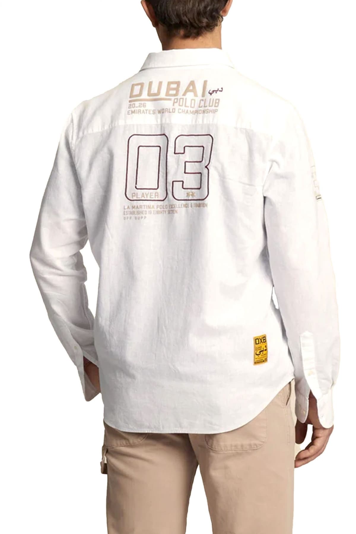 Men's Shirts La Martina White