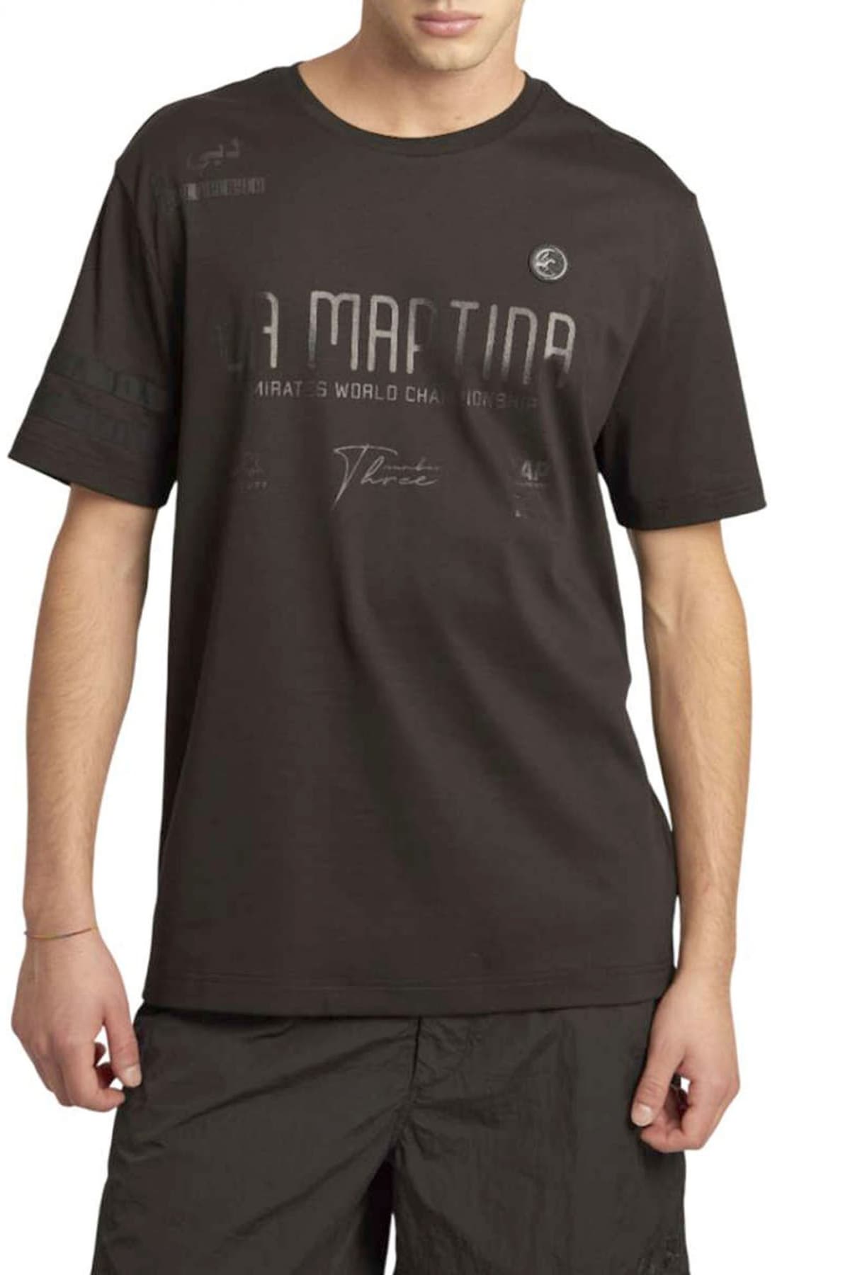 Men's T-Shirts La Martina Black