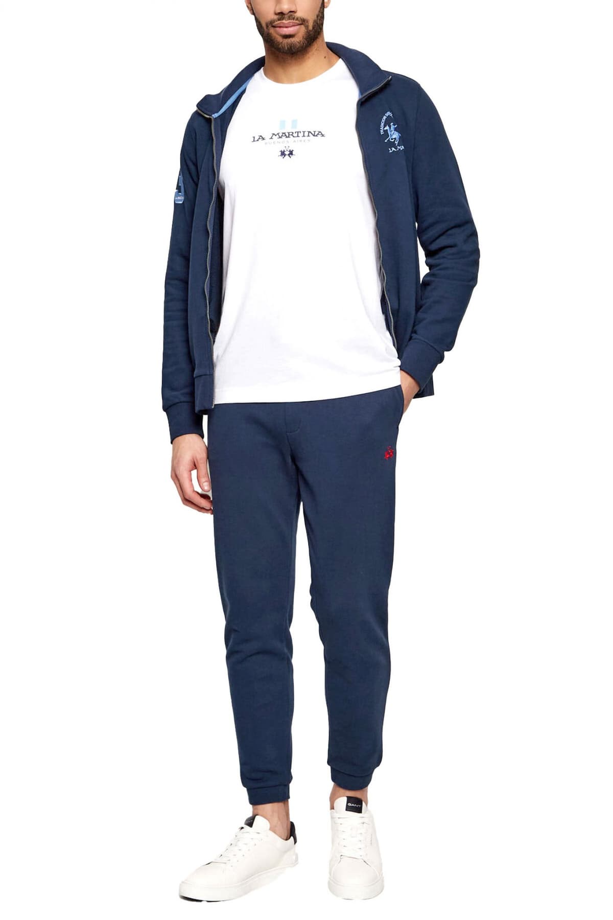 Men's T-Shirts La Martina White