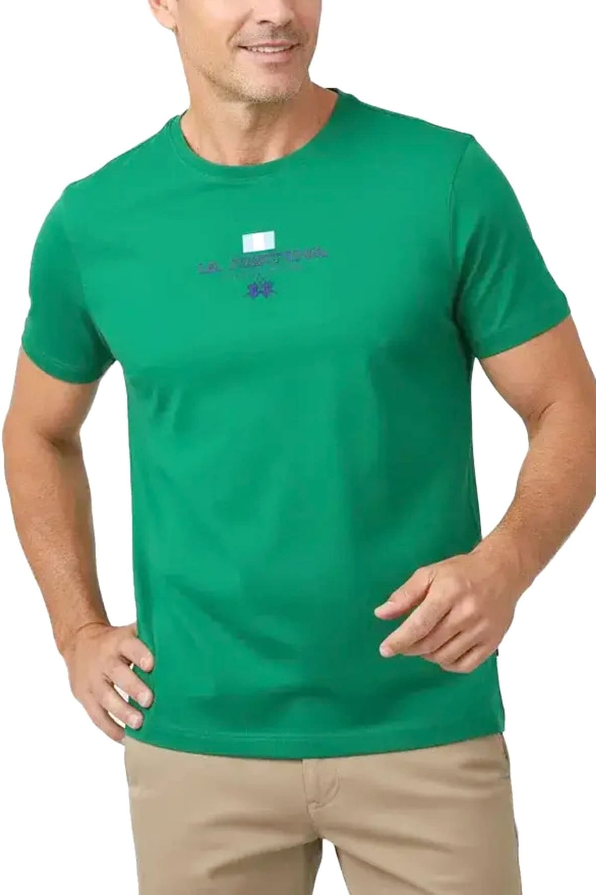 Men's T-Shirts La Martina Green