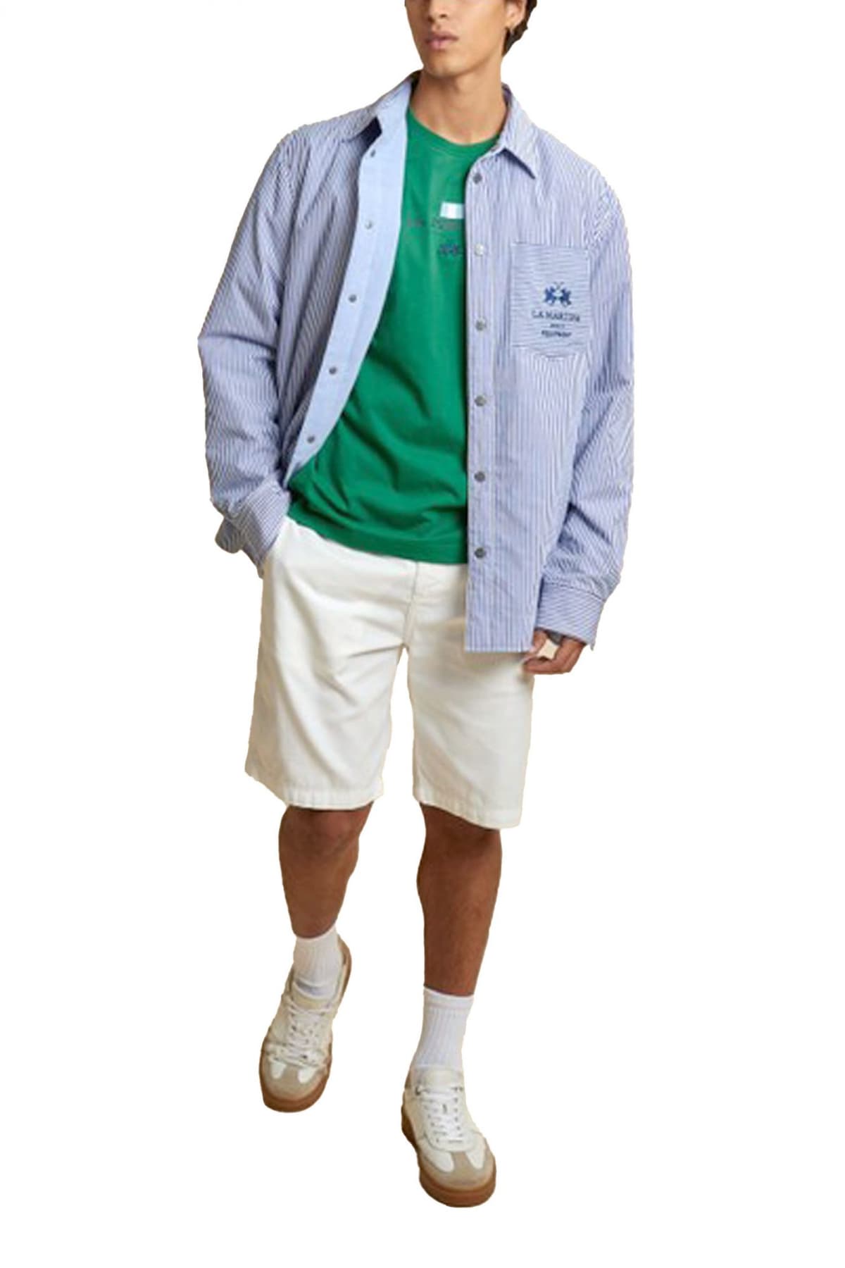 Men's T-Shirts La Martina Green