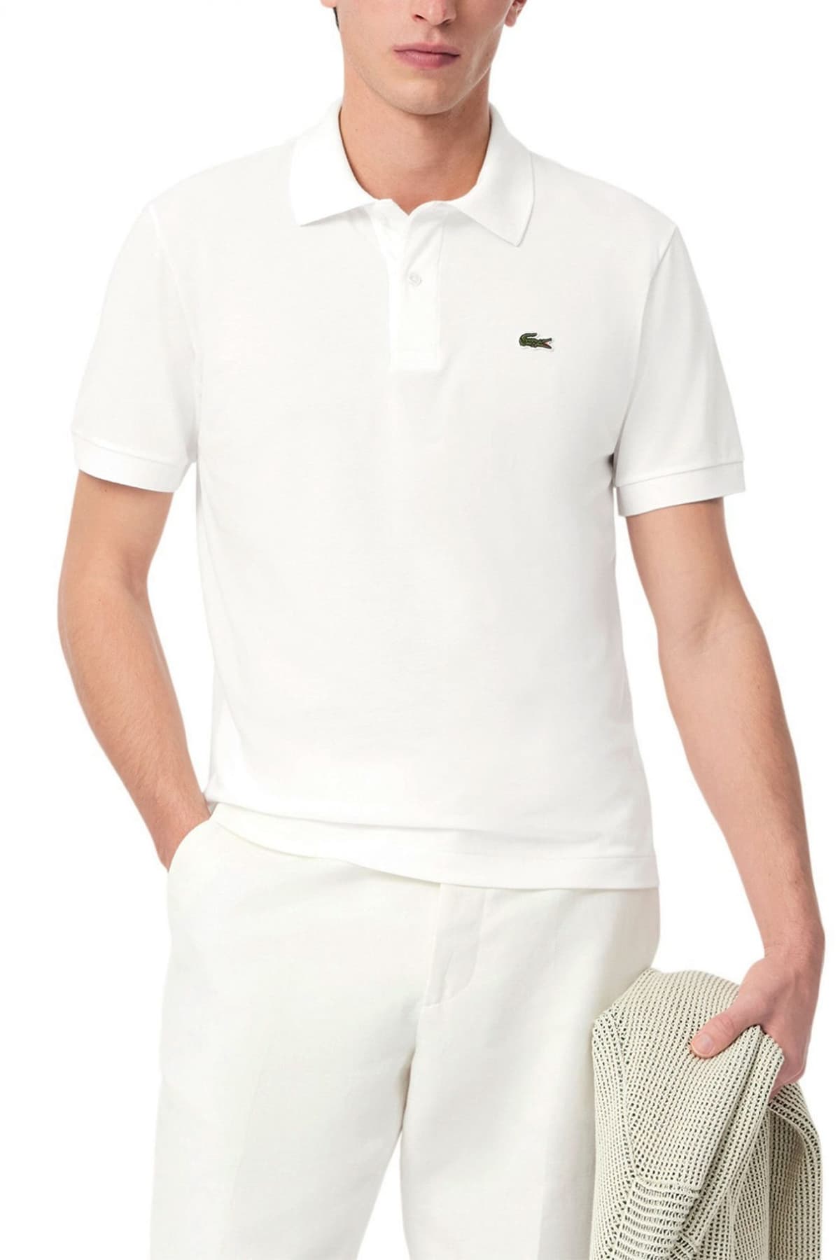 Men's Polo Shirts Lacoste White