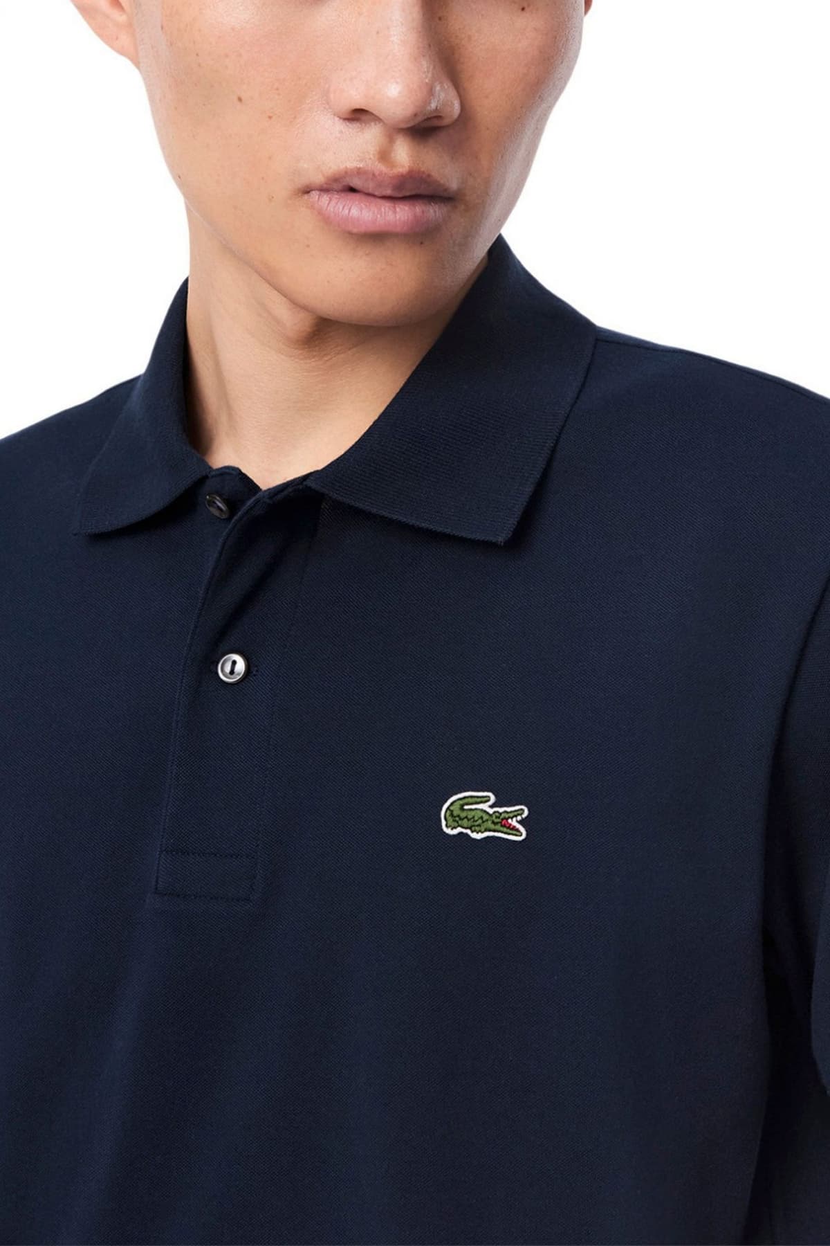 Chest Logo Polo T-Shirt Men Lacoste