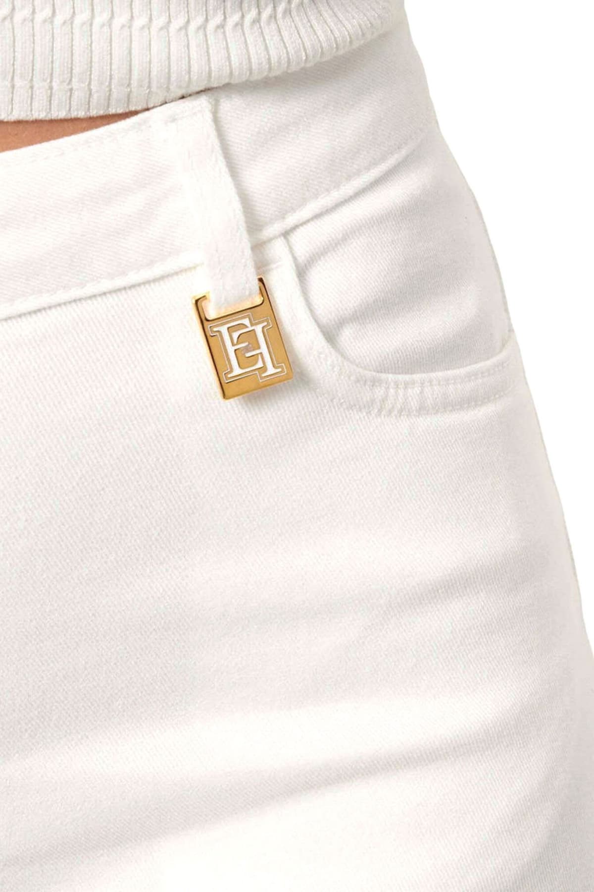 Women's Jeans Elisabetta Franchi White