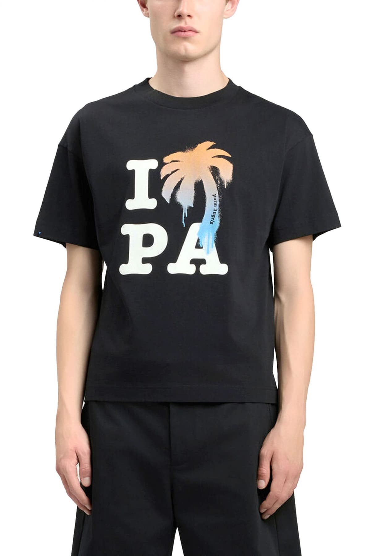 Men's T-Shirts Palm Angels Black