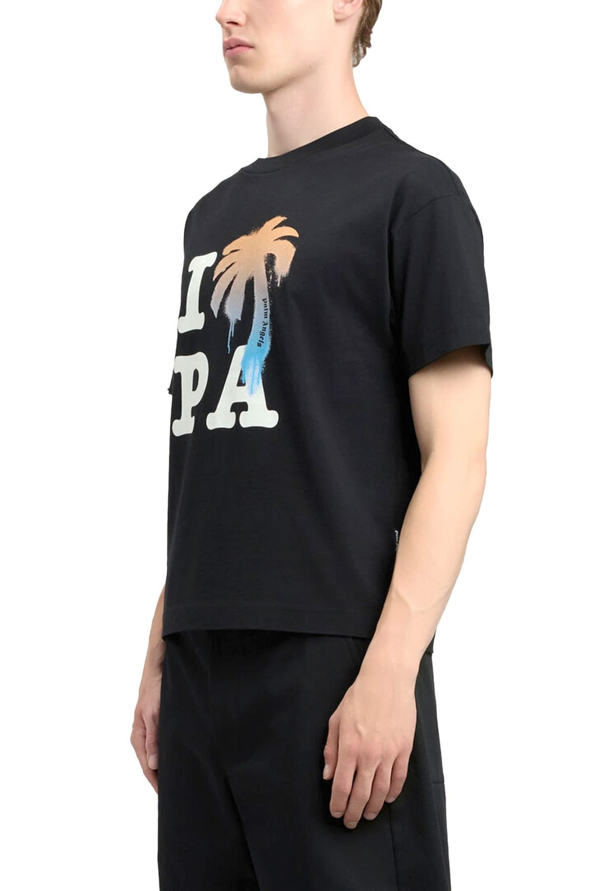 Men's T-Shirts Palm Angels Black