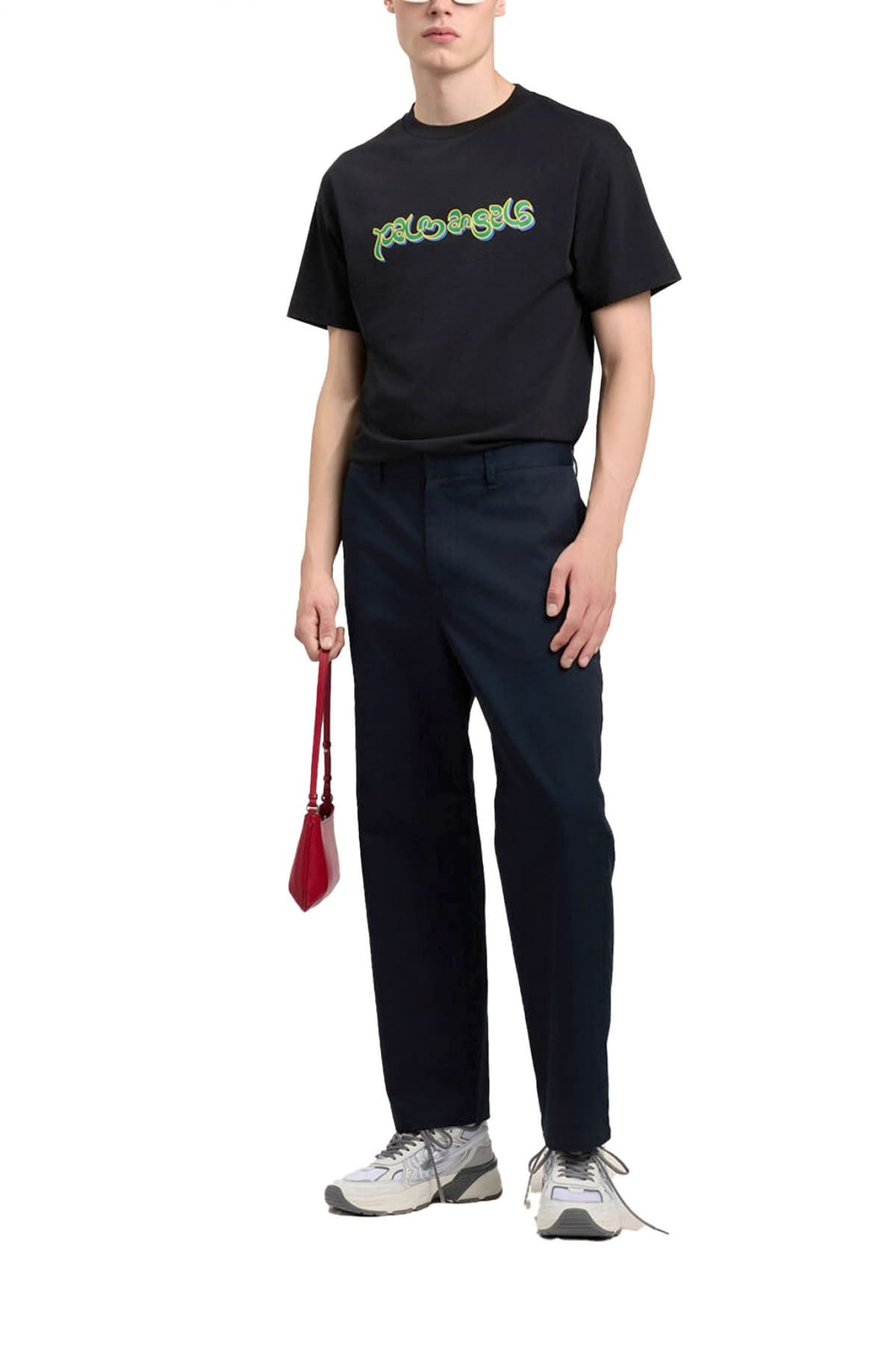 Men's T-Shirts Palm Angels Black