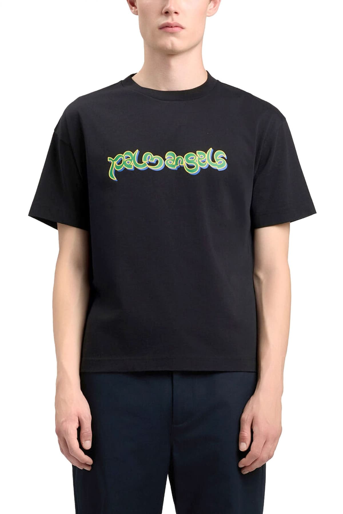 Men's T-Shirts Palm Angels Black