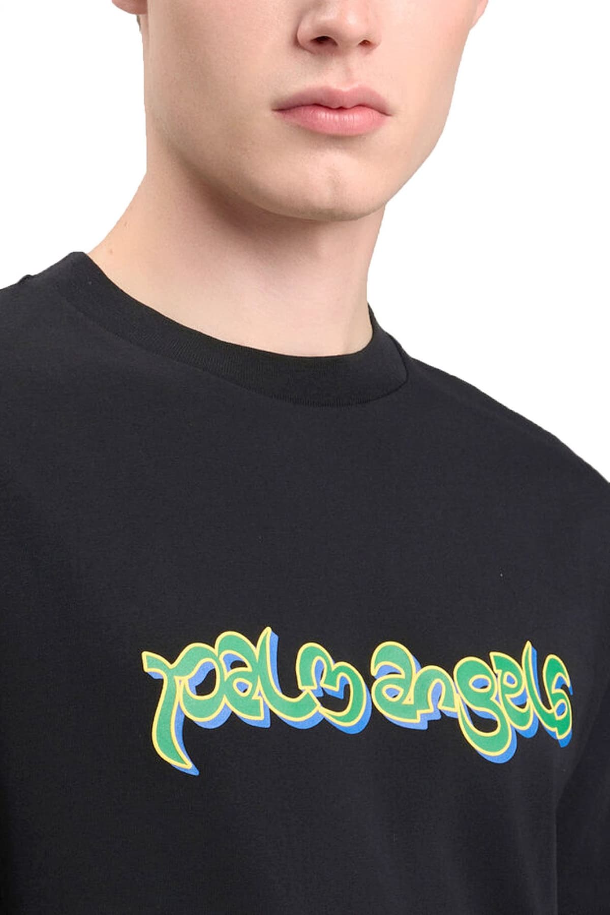 Men's T-Shirts Palm Angels Black