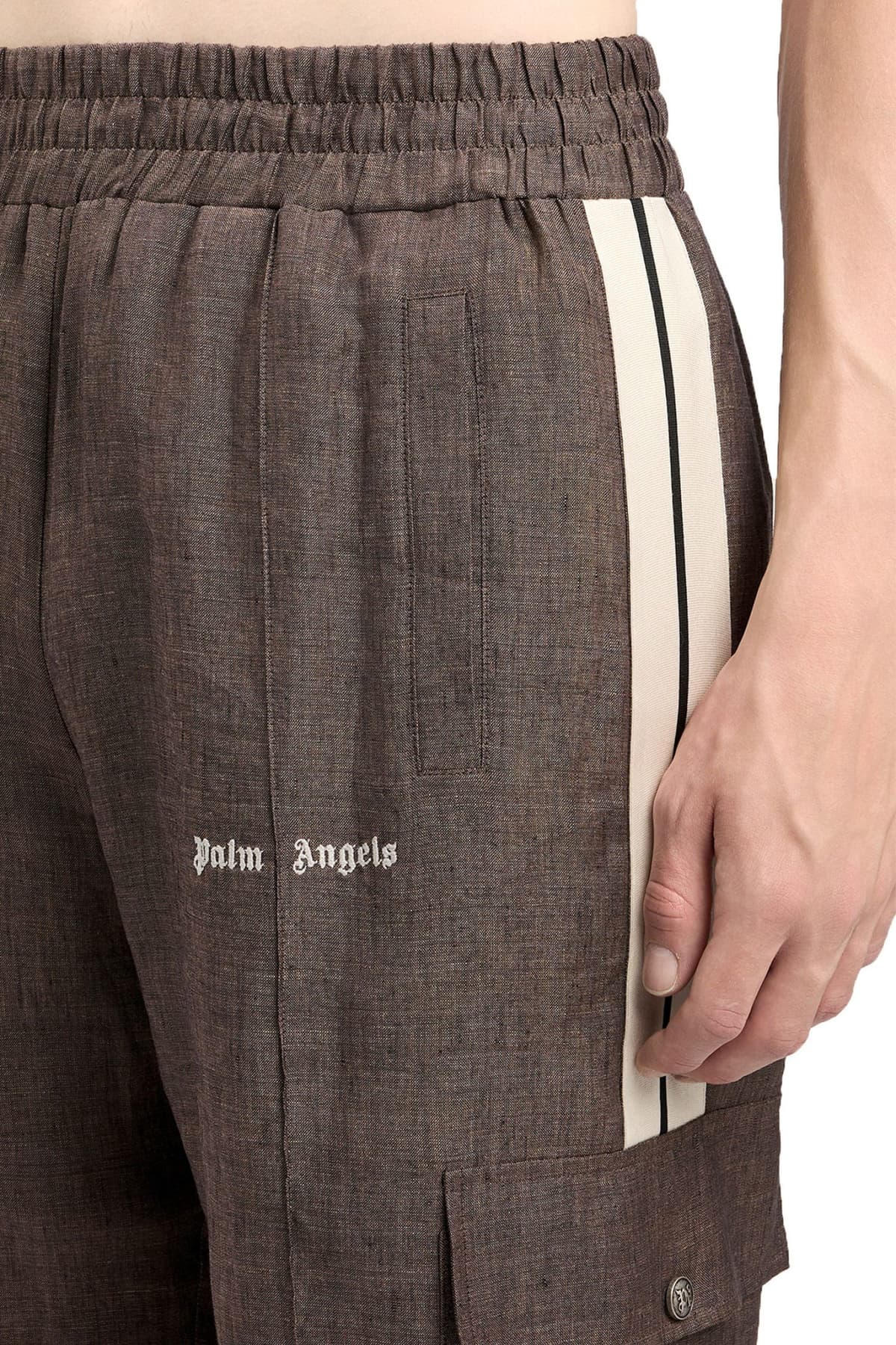 Men's Pants Palm Angels Brown