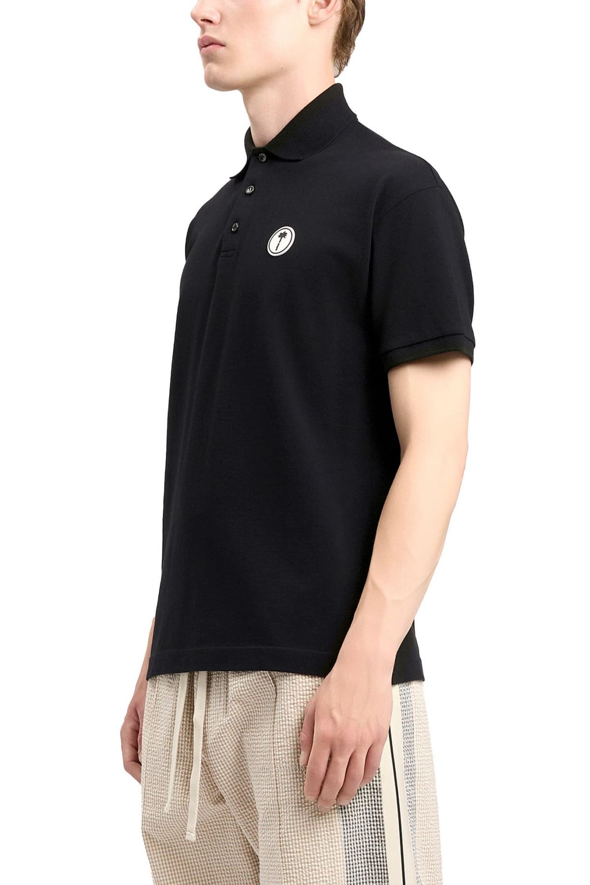 Men's Polo Shirts Palm Angels Black