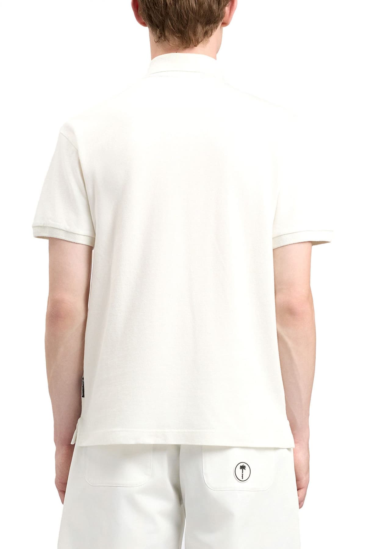 Men's Polo Shirts Palm Angels Ecru