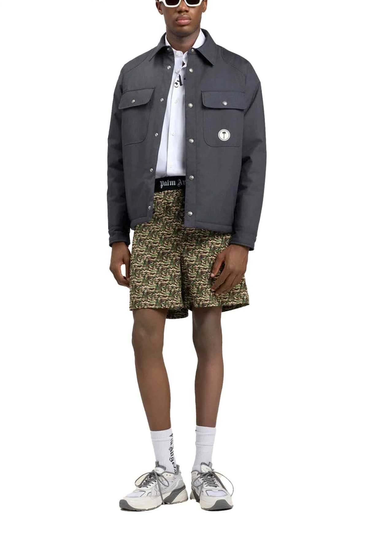 Men's Shirts Palm Angels Black