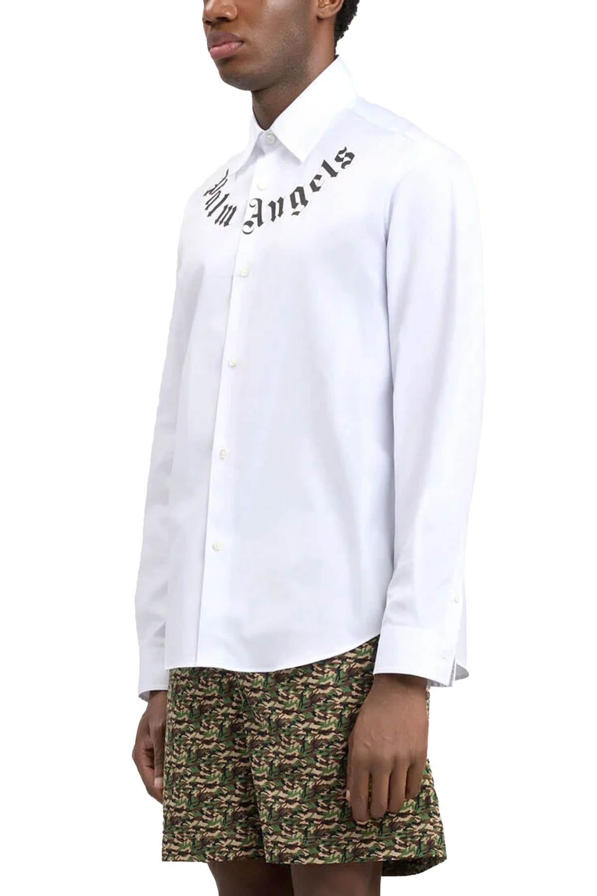 Men's Shirts Palm Angels Black