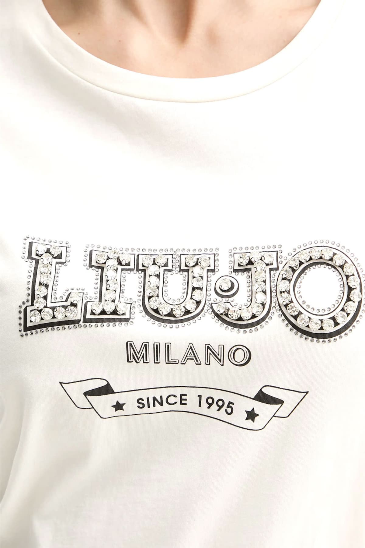 Women's T-Shirts Liu-Jo Ecru