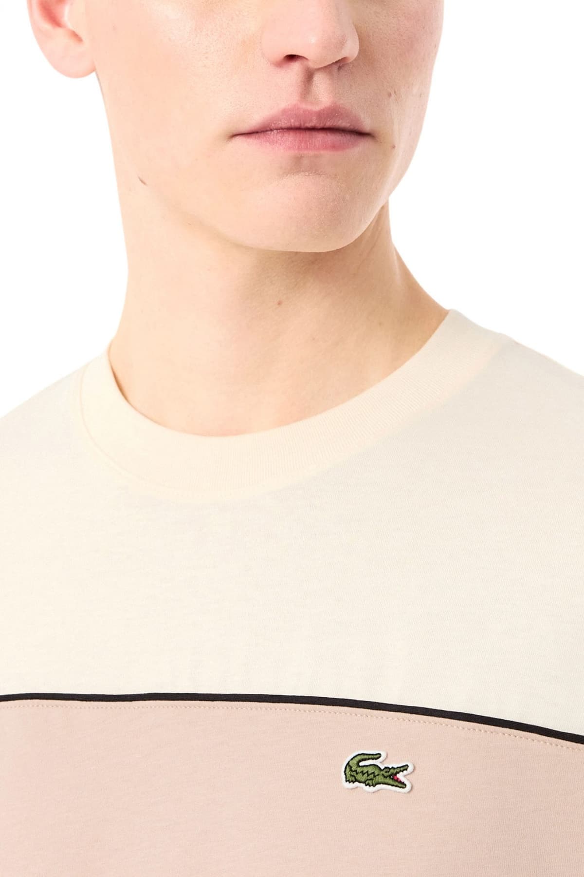 Men's T-Shirts Lacoste Beige