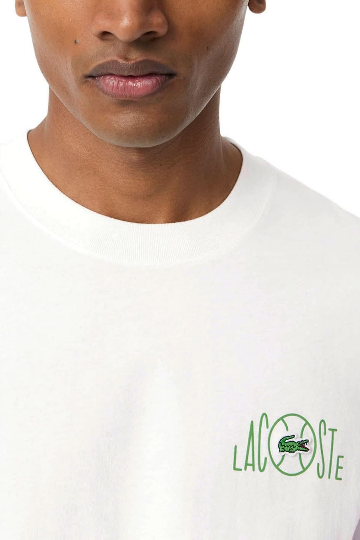 Men's T-Shirts Lacoste White