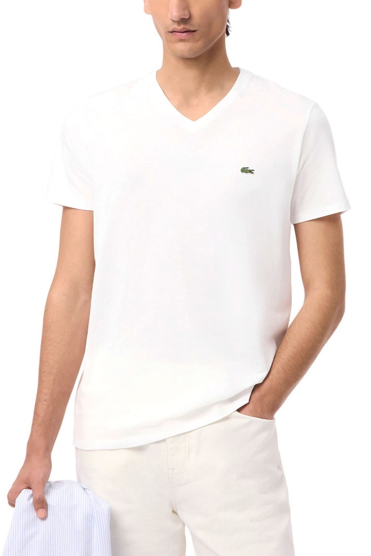 Men's T-Shirts Lacoste White