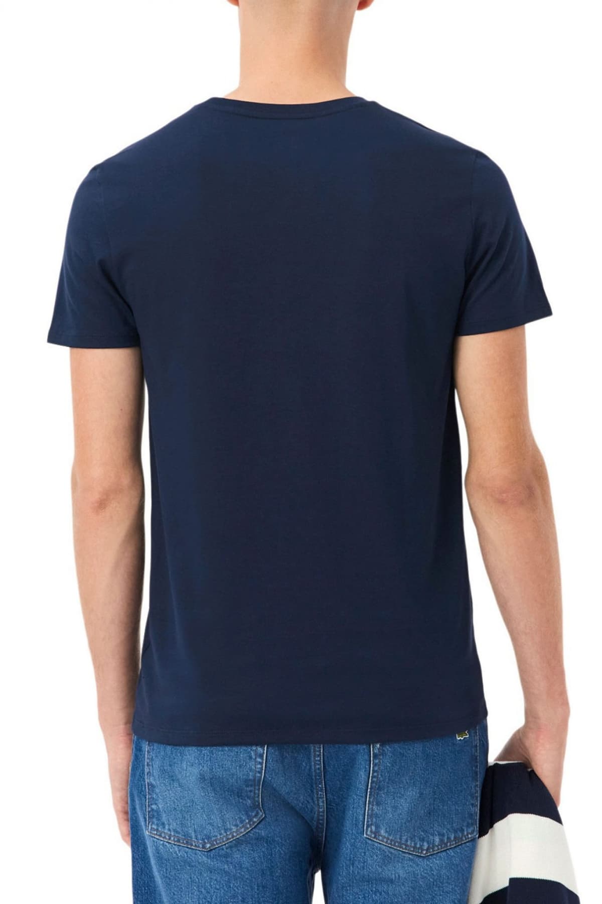 LACOSTE ΜΠΛΟΥΖΑ ΚΜ TEE-SHIRT 3TH6710-166 NavyBlue