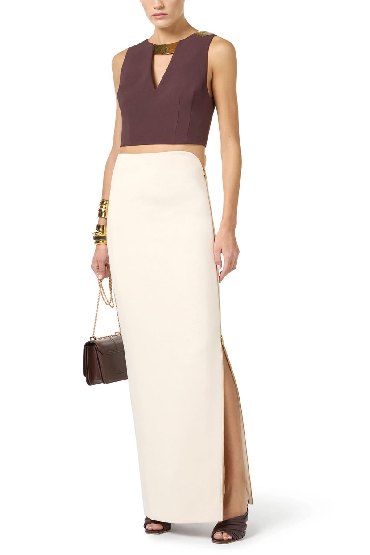 Women's Tops Elisabetta Franchi Brown