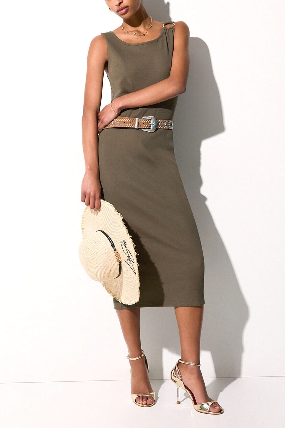 Women's Dresses Liu-Jo Khaki