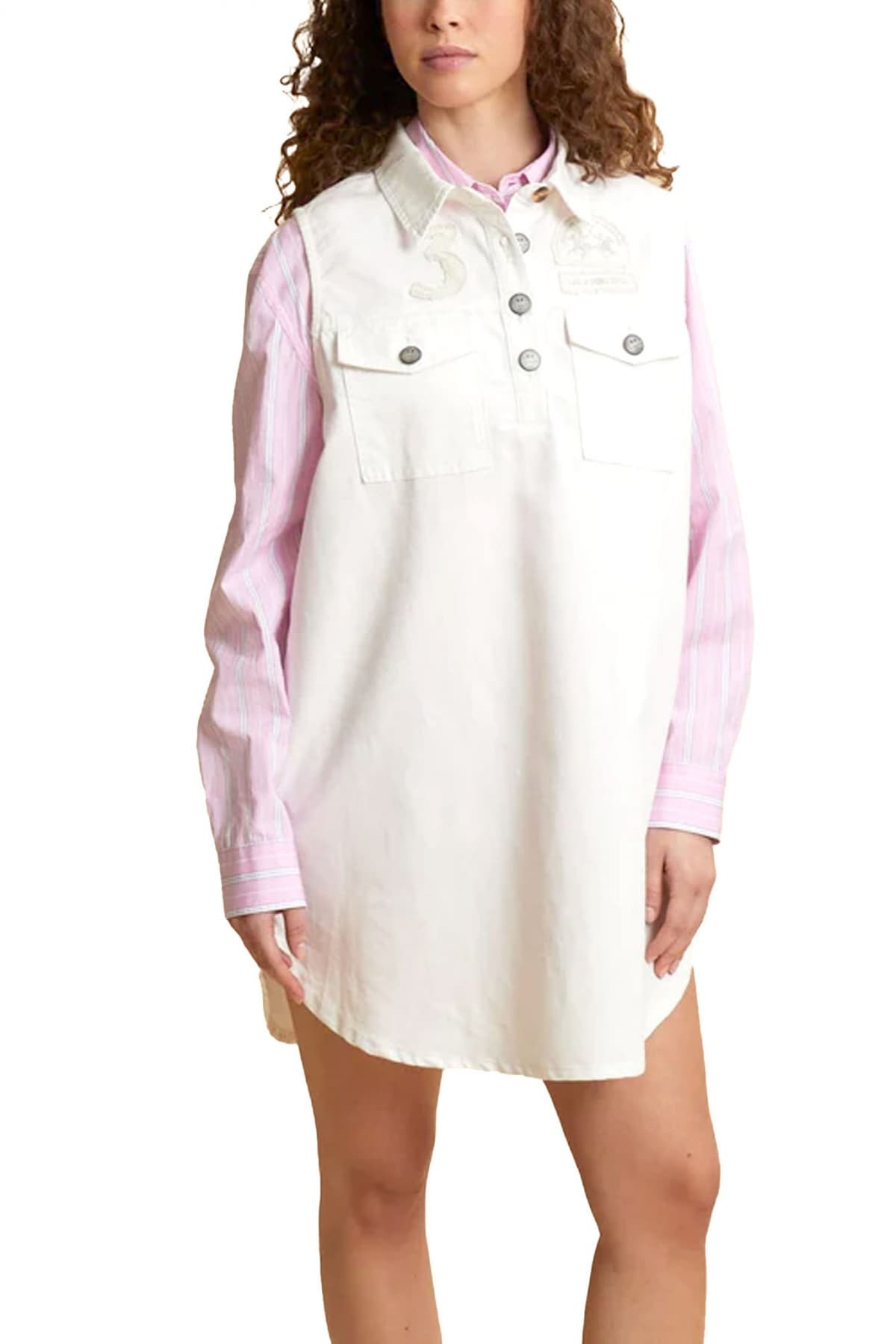 Women's Dresses La Martina Ecru