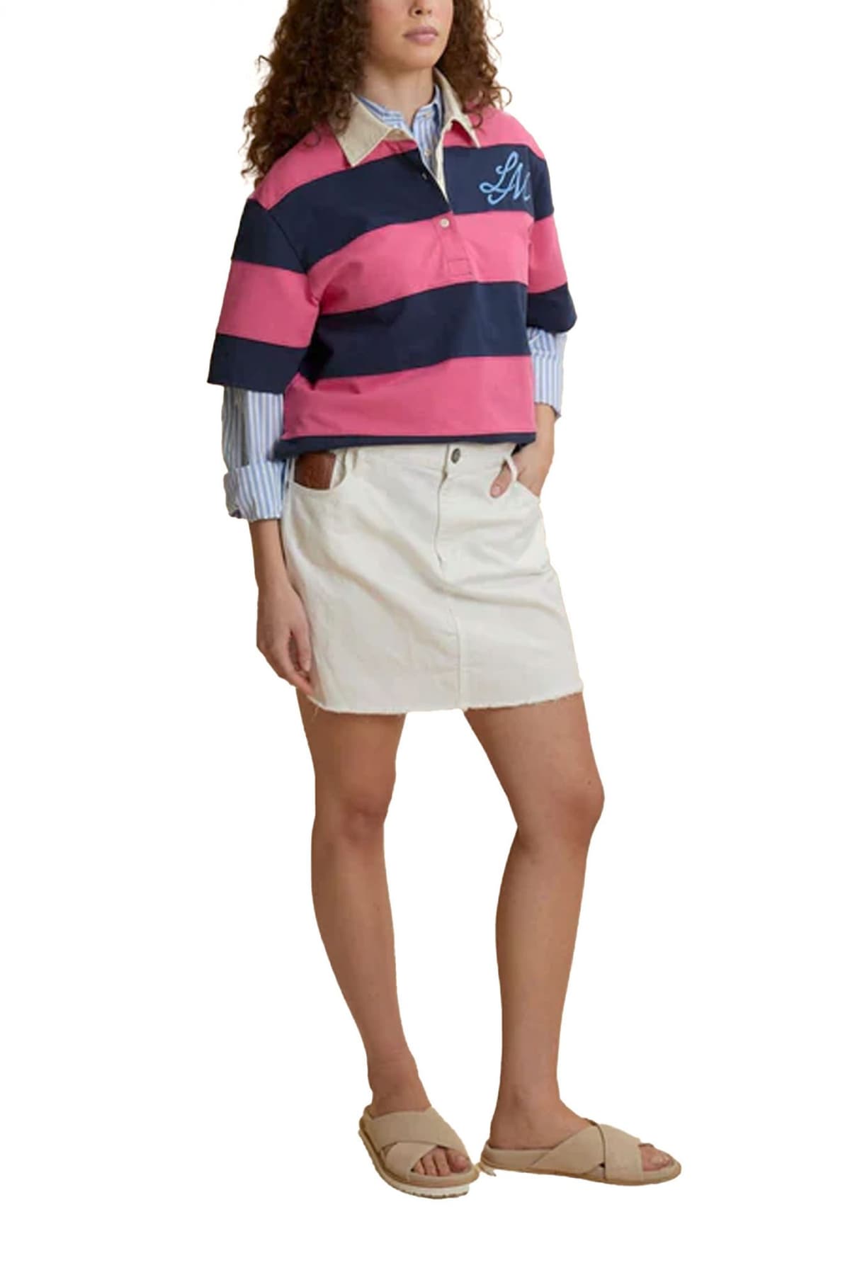 Women's Skirts La Martina Ecru