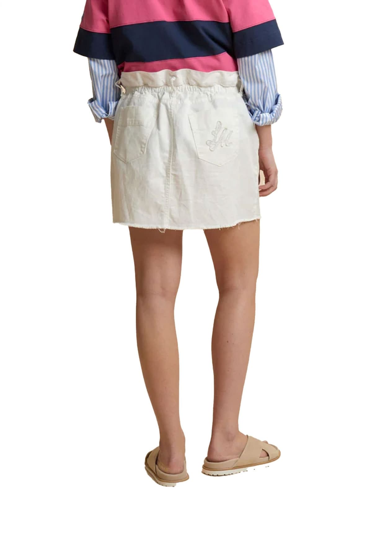 Women's Skirts La Martina Ecru