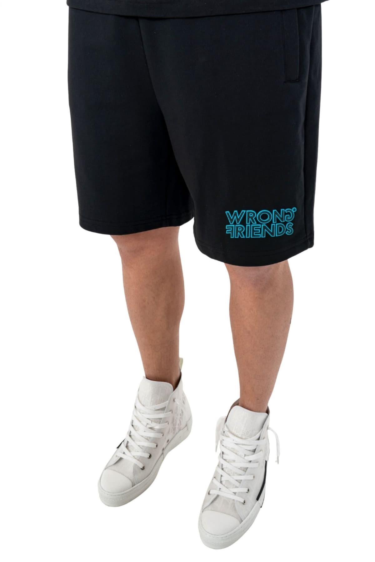Men's Shorts Wrong Friends Black