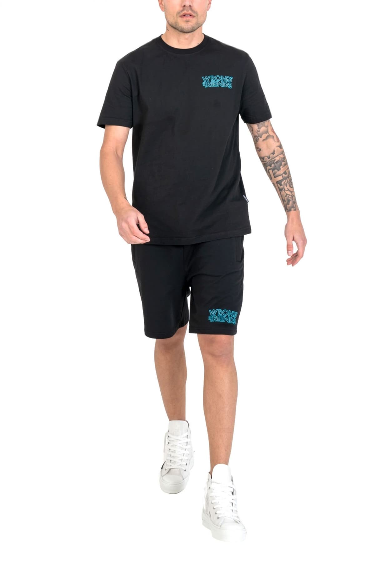 Men's Shorts Wrong Friends Black
