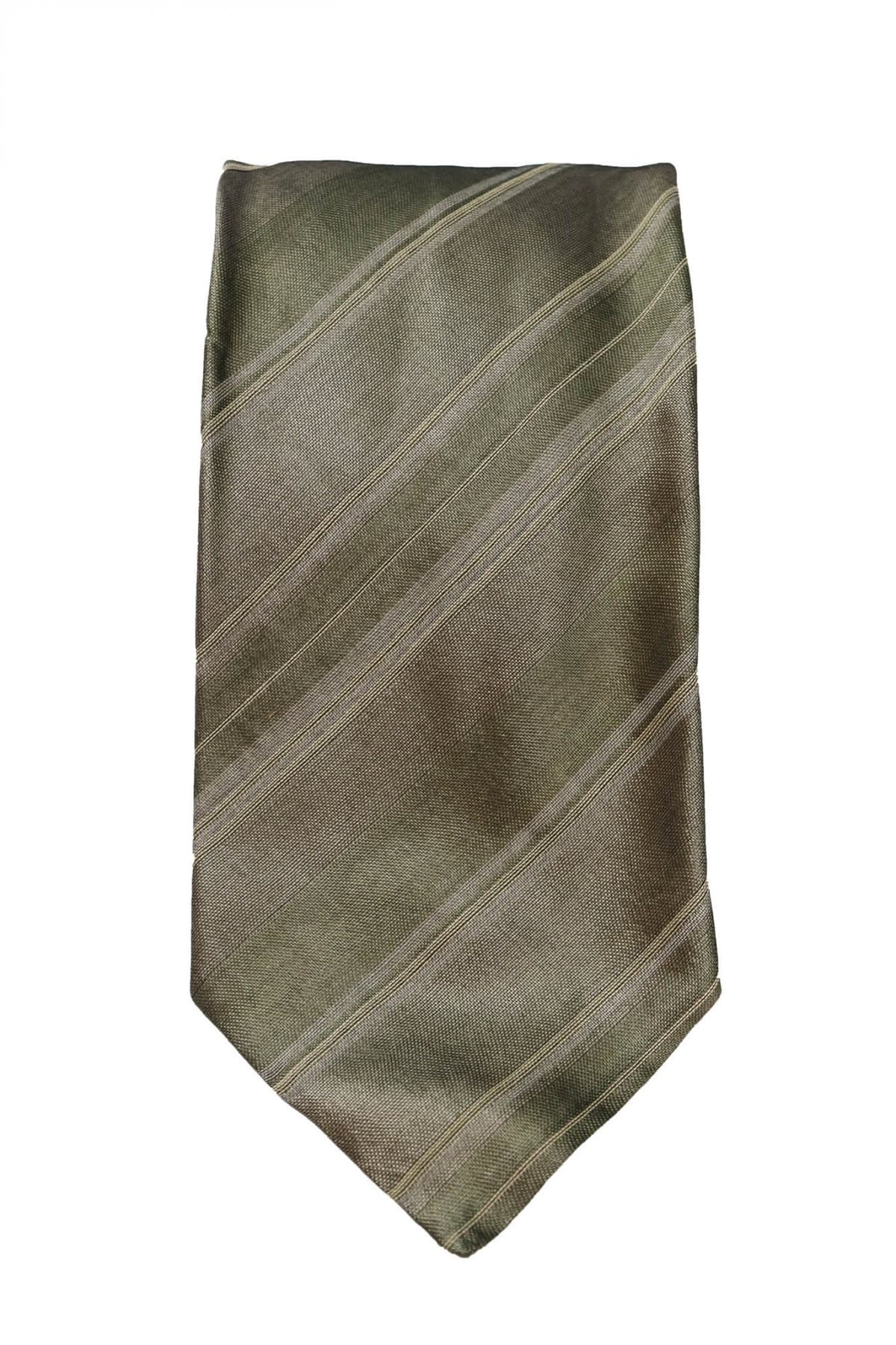 ARMANI COLLEZIONI ΓΡΑΒΑΤΑ 9.5CM ΡΙΓΕ ΛΑΔΙ