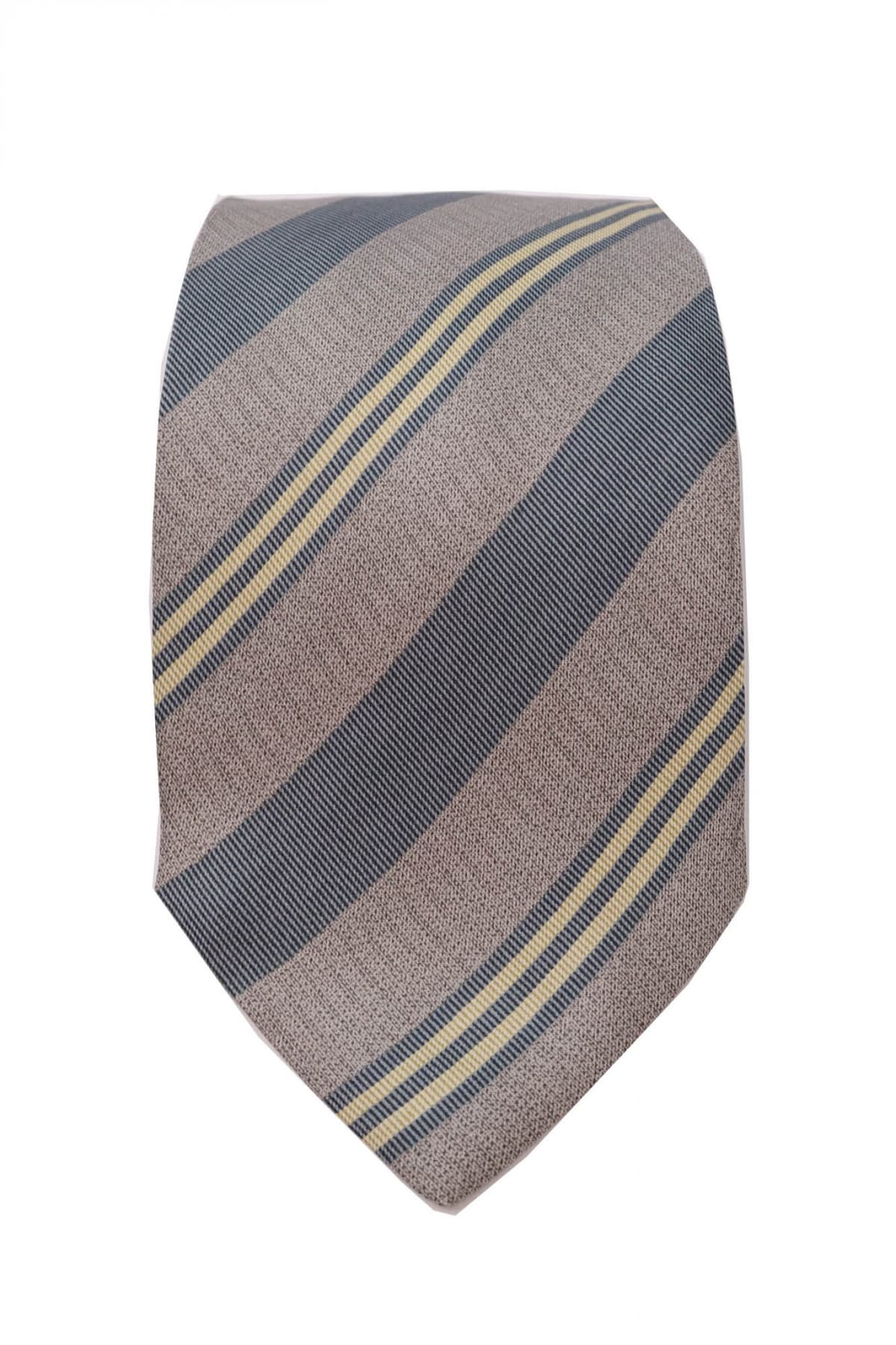 ARMANI COLLEZIONI ΓΡΑΒΑΤΑ 9,5CM ΔΙΑΓΩΝΑΛ ΓΚΡΙ