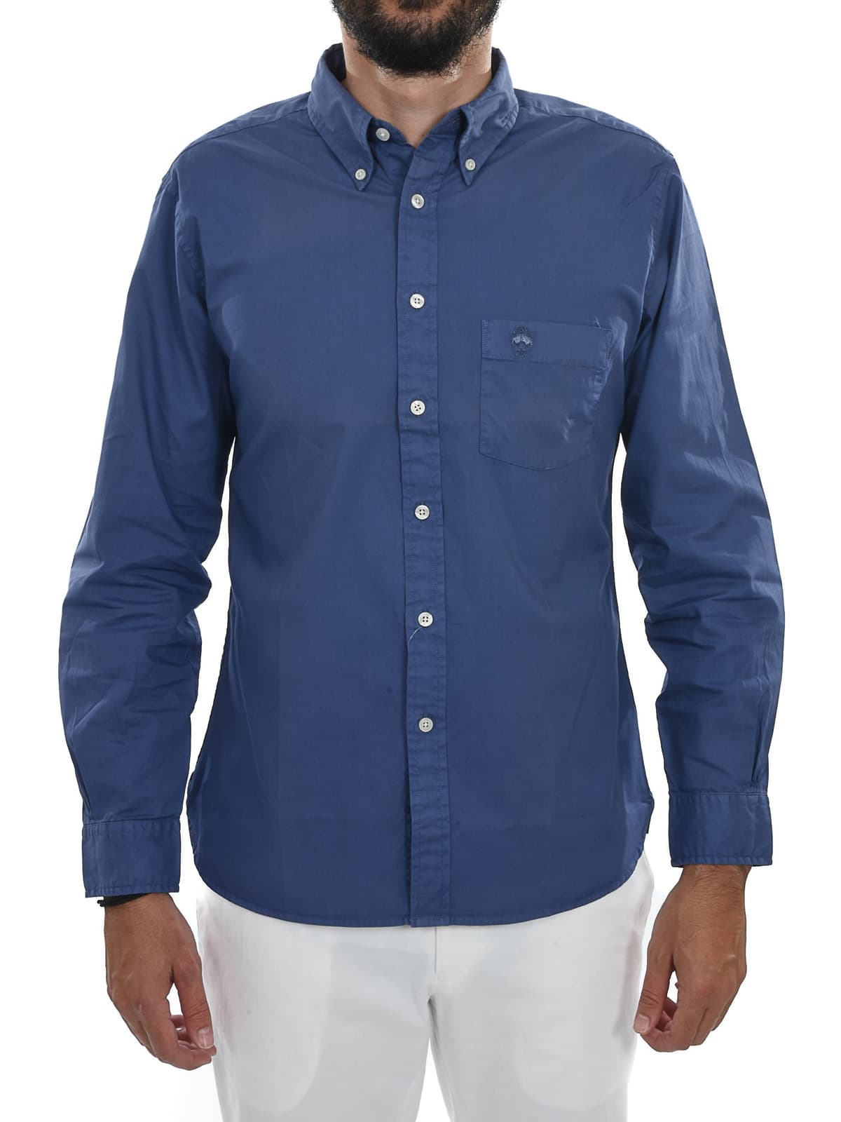 BROOKS BROTHERS ΠΟΥΚΑΜΙΣΟ BD ΡΑΦ ΜΠΛΕ