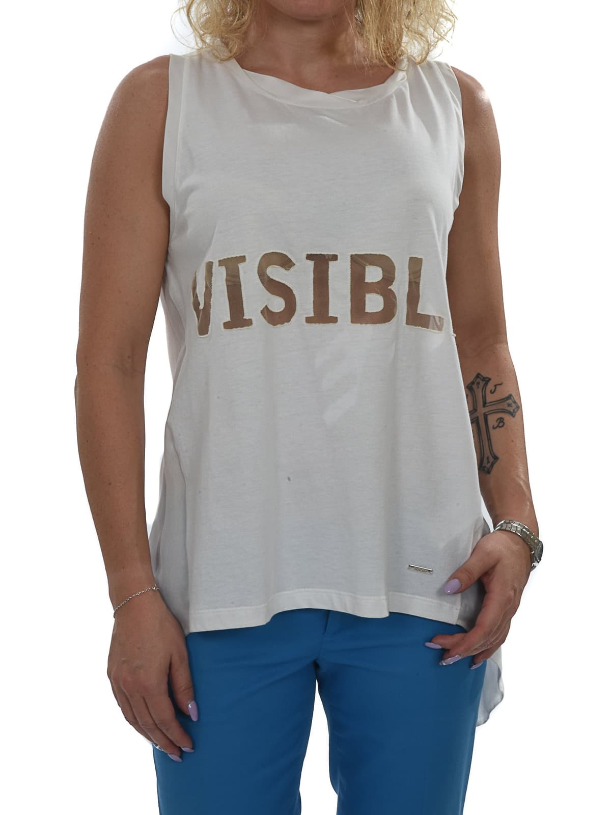 DONDUP TSHIRT GALEGA ΛΕΥΚΟ