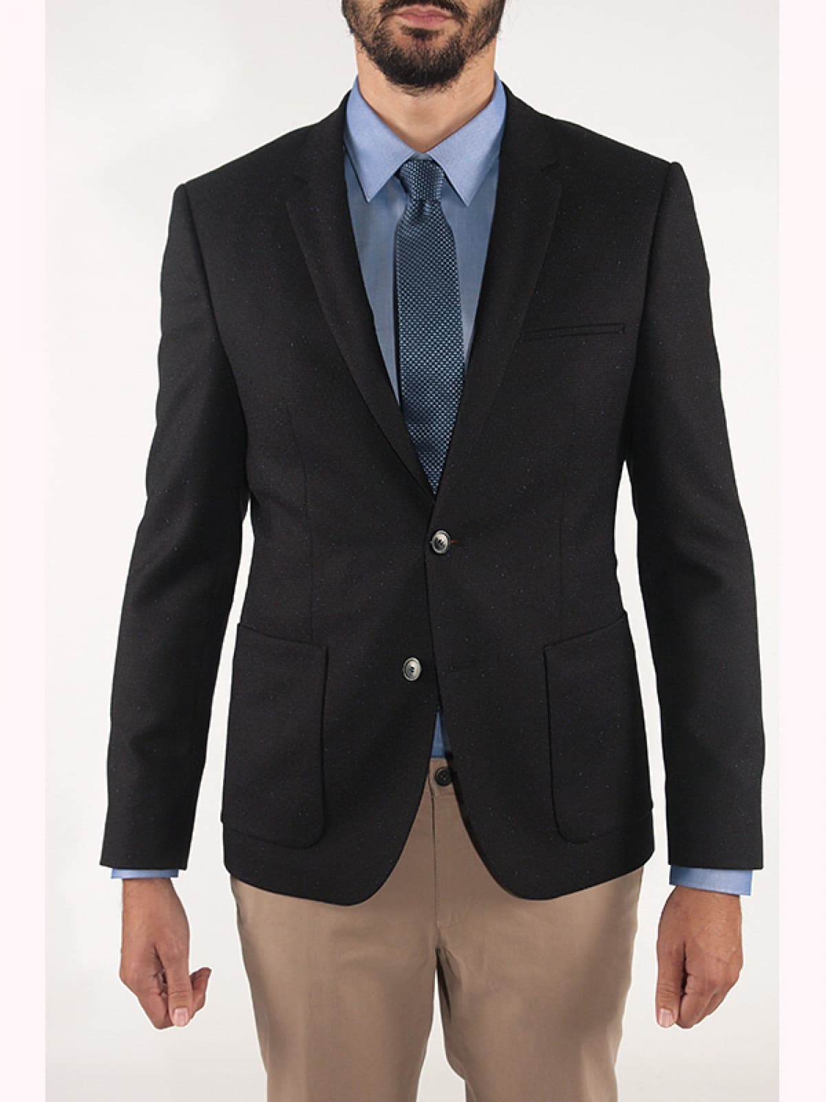 HUGO ΣΑΚΑΚΙ ΜΙΚΡΟΣΧΕΔΙΟ ANTANOS ΜΠΛΕ