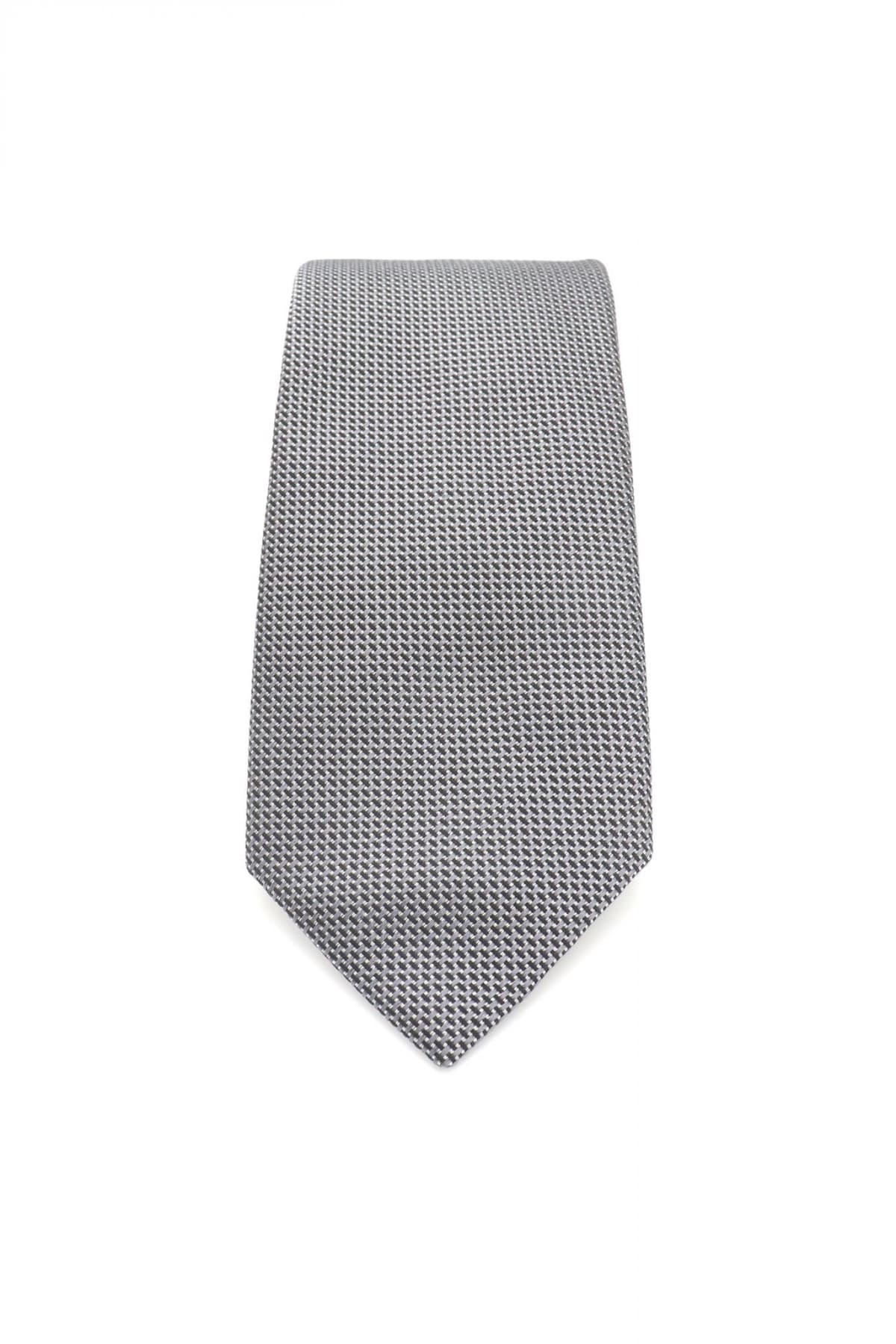 BOSS ΓΡΑΒΑΤΑ ΜΑΚΡΟΣΧΕΔΙΟ 7.5CM ΓΑΛΑΖΙΟ