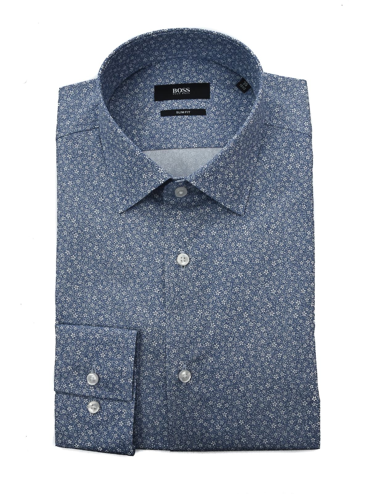 Men's Shirts Boss Blue