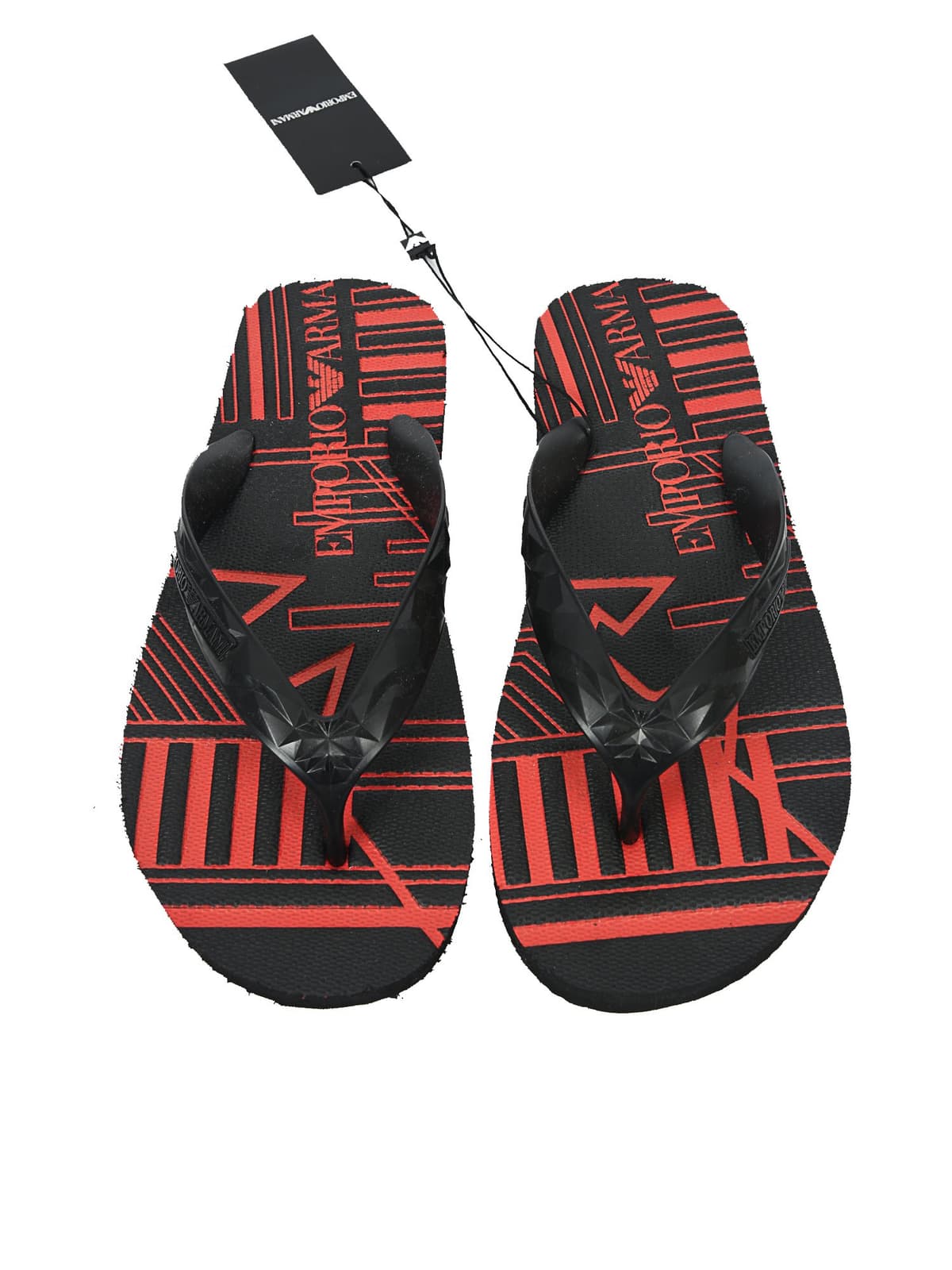 Men's Flip Flops Emporio Armani Black